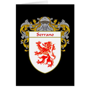 Escudo de armas de Serrano (cubierto)