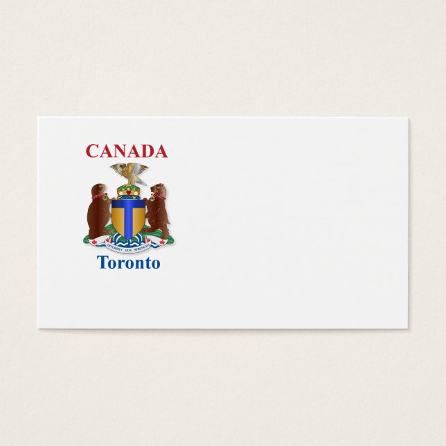 Escudo de armas de Toronto (Frente)