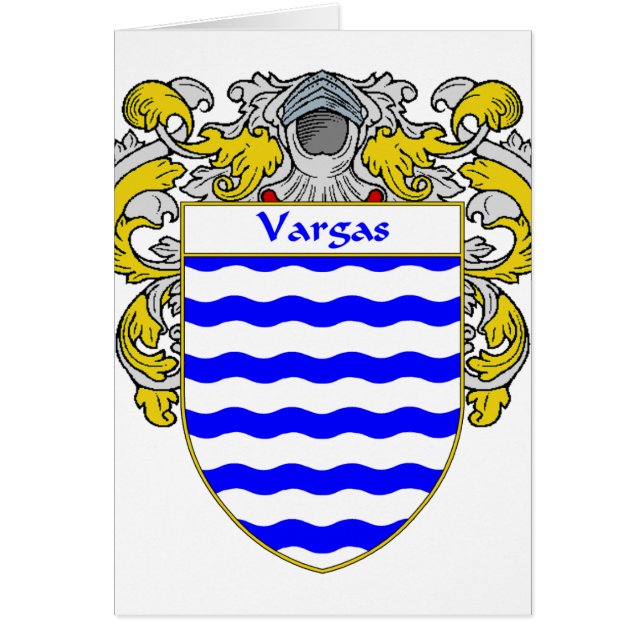Escudo de armas de Vargas (cubierto) (Frente)