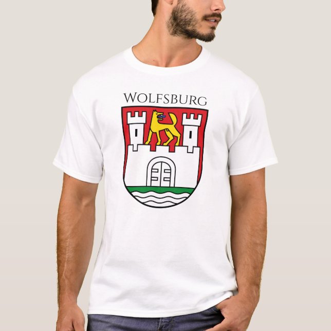 Escudo de armas de Wolfsburg, camiseta de Alemania (Anverso)