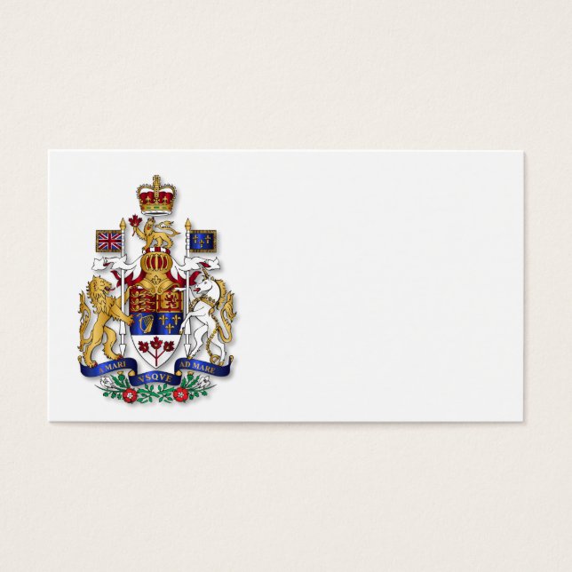 Escudo de armas del Canadá (Frente)