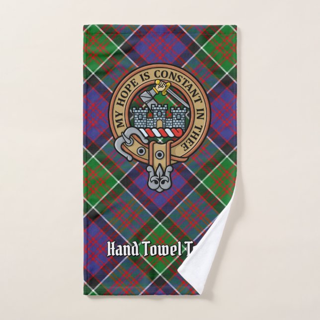 Escudo de armas del Clan MacDonald de Clanranald s (Toalla de mano)
