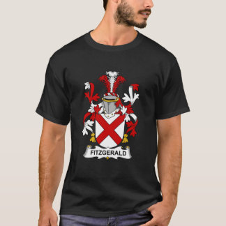 Escudo de armas Fitzgerald - Camisa de reposo fami