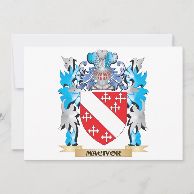 Escudo de armas macivor - escudo familiar (Anverso)