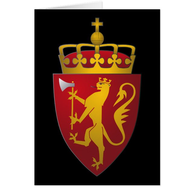 Escudo de armas noruego (Frente)