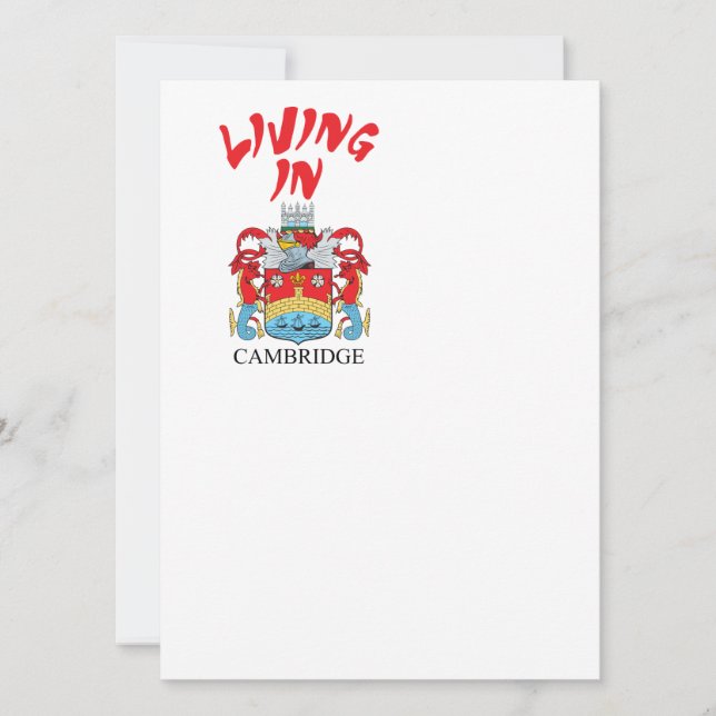 Escudo de Cambridge (Anverso)