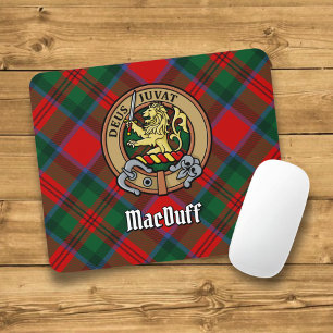 Escudo de Clan MacDuff sobre Alfombrilla de ratón 