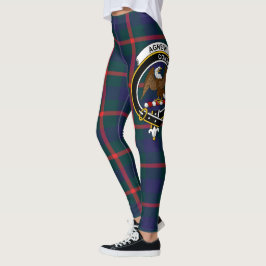 Escudo de Escocia Clan Agnew Tartan Women Leggings
