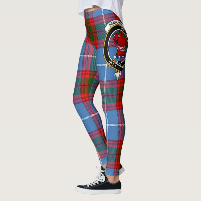 Escudo de Escocia Clan Pentland Mujeres Leggings (Izquierda)