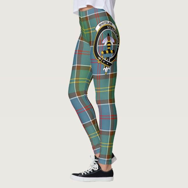 Escudo de Escocia Clan Whitelaw Mujeres Leggings (Izquierda)