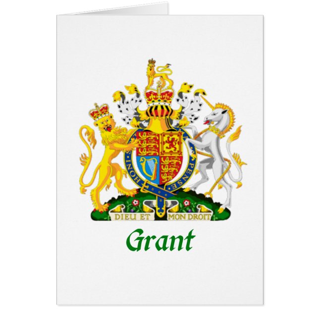 Escudo de Grant de Gran Bretaña (Frente)