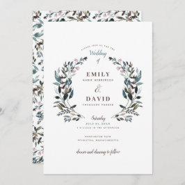 Escudo de jardín | Blanco | Invitación a la boda