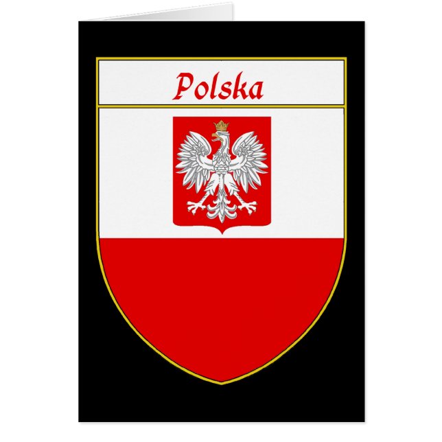 Escudo de la bandera de Polska (Frente)