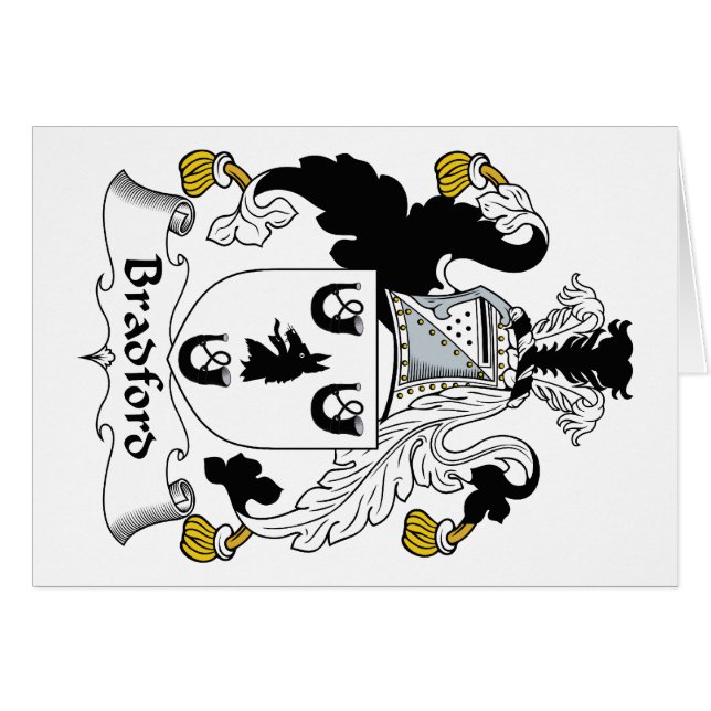 Escudo de la familia de Bradford (Anverso (Horizontal))