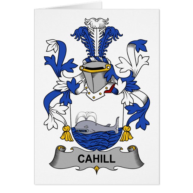 Escudo de la familia de Cahill (Frente)