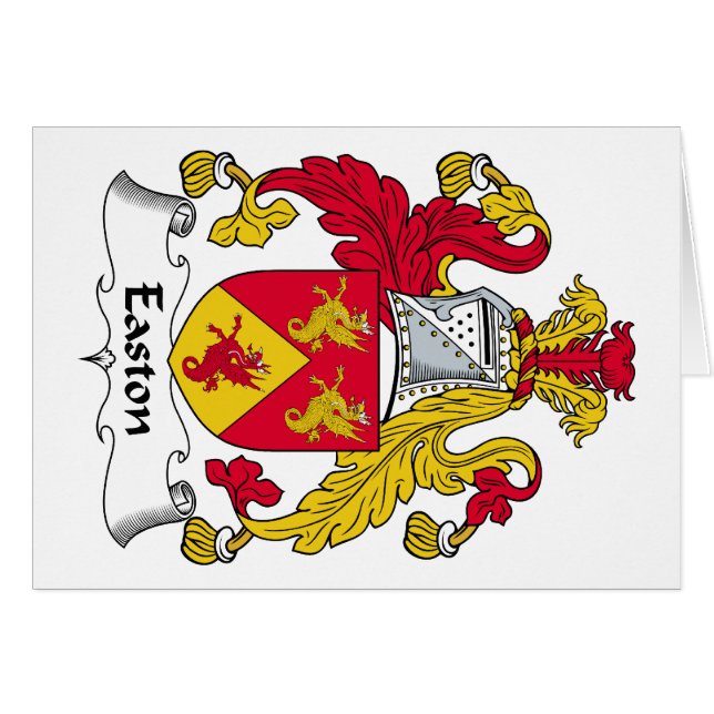 Escudo de la familia de Easton (Anverso (Horizontal))