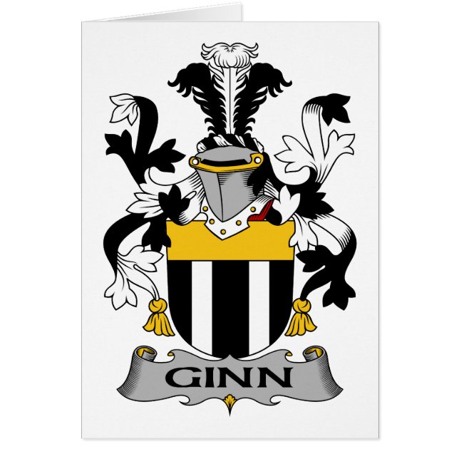 Escudo de la familia de Ginn (Frente)