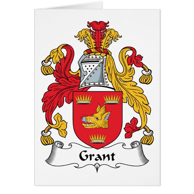 Escudo de la familia de Grant (Frente)