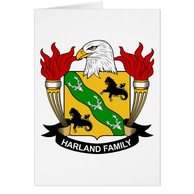 Escudo de la familia de Harland (Frente)