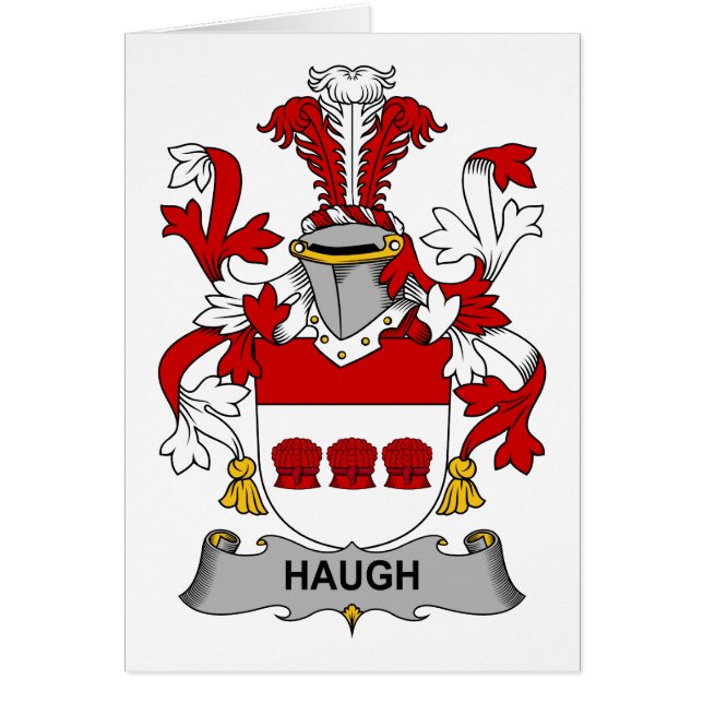 Escudo de la familia de Haugh (Frente)