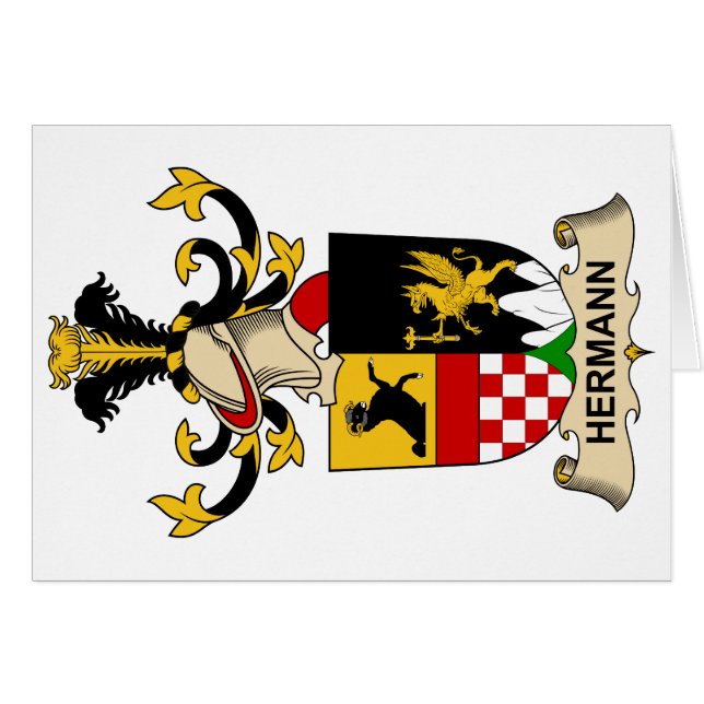 Escudo de la familia de Hermann (Anverso (Horizontal))