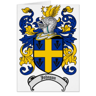 Escudo de la familia de Johnson - escudo de armas