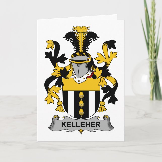 Escudo de la familia de Kelleher (Anverso)