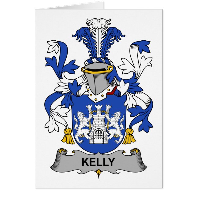 Escudo de la familia de Kelly (Frente)