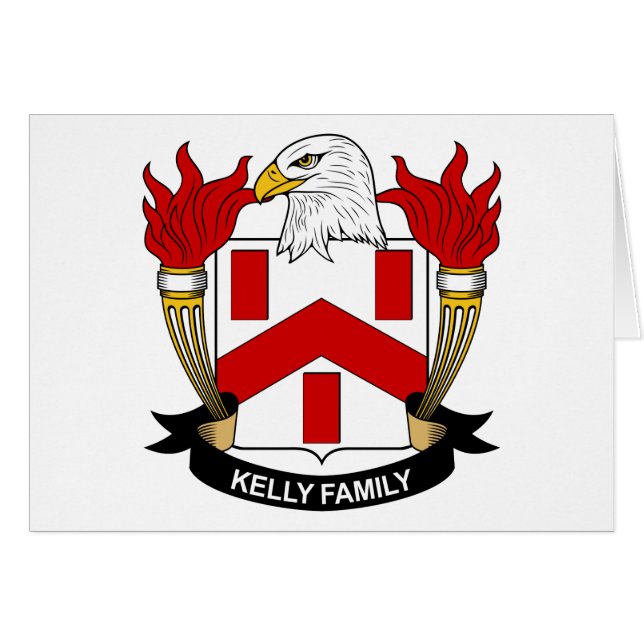 Escudo de la familia de Kelly (Anverso (Horizontal))