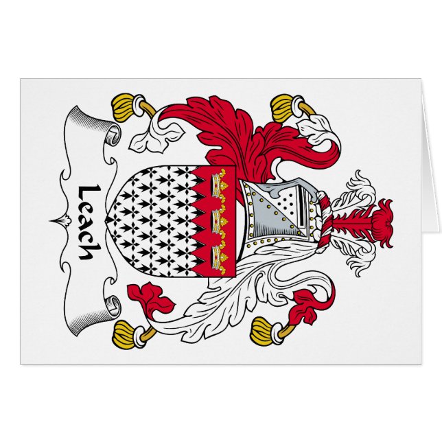 Escudo de la familia de la lixiviación (Anverso (Horizontal))