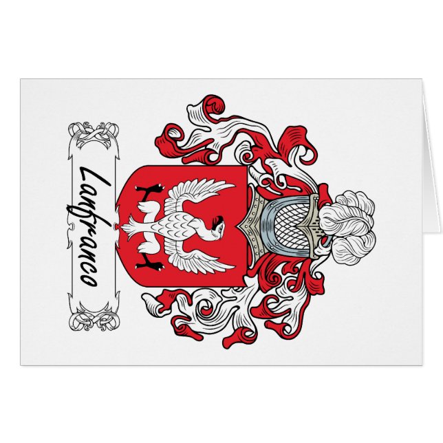 Escudo de la familia de Lanfranco (Anverso (Horizontal))