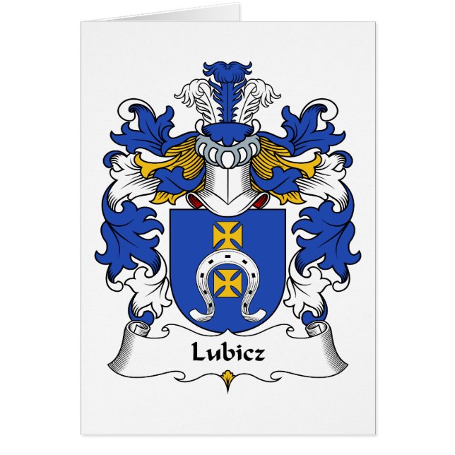 Escudo de la familia de Lubicz (Frente)