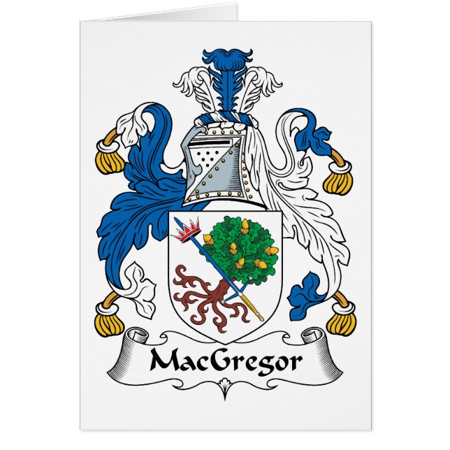 Escudo de la familia de MacGregor (Frente)