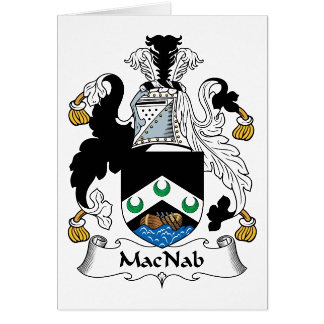Escudo de la familia de MacNab (Frente)