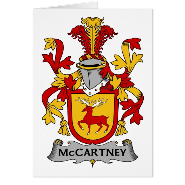 Escudo de la familia de McCartney (Frente)