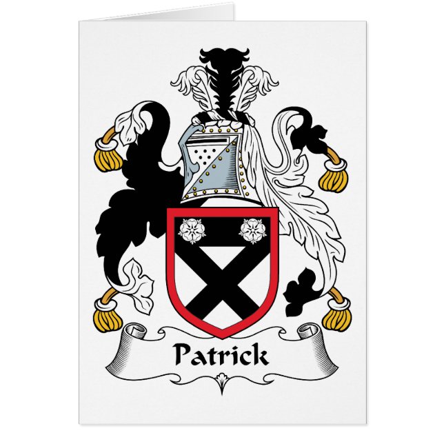 Escudo de la familia de Patrick (Frente)