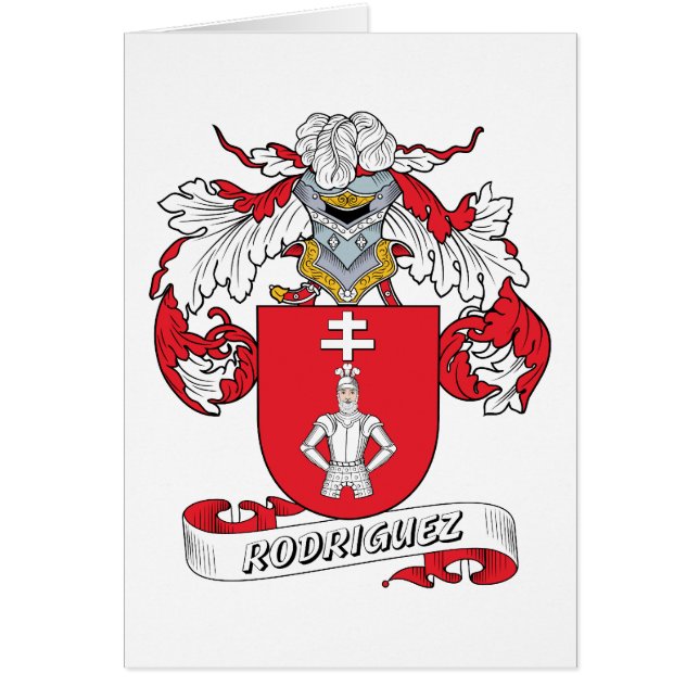 Escudo de la familia de Rodriguez (Frente)