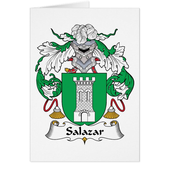 Escudo de la familia de Salazar (Frente)