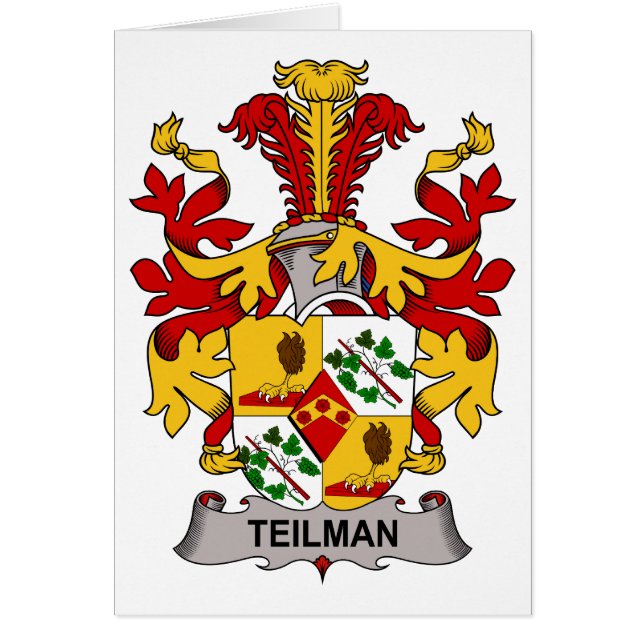 Escudo de la familia de Teilman (Frente)