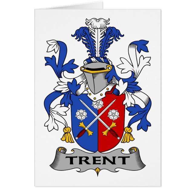 Escudo de la familia de Trent (Frente)