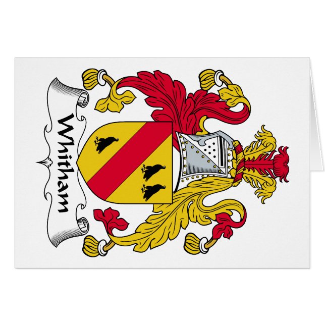 Escudo de la familia de Whitham (Anverso (Horizontal))