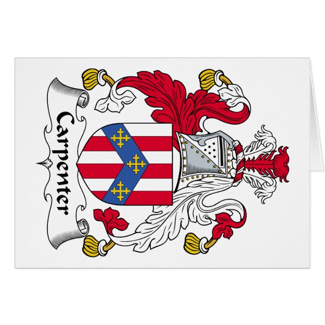 Escudo de la familia del carpintero (Anverso (Horizontal))