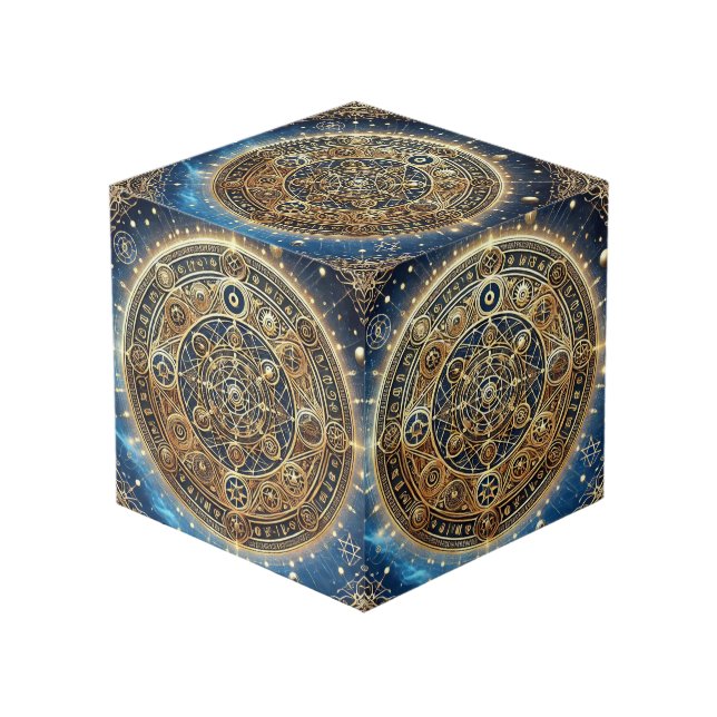 Escudo de la protección de Warding Sigil Cubo por  (Angulo Anverso)