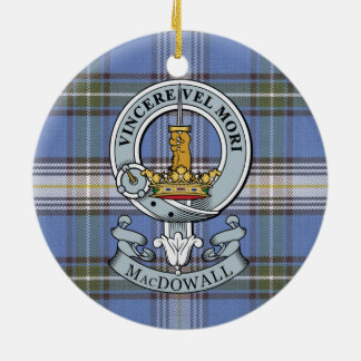 Escudo de MacDowall + Ornamento del círculo del