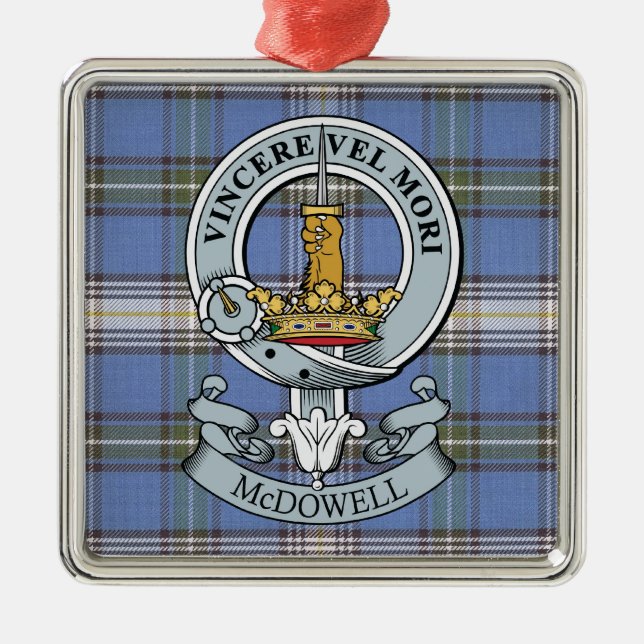 Escudo de McDowell + Ornamento del premio del (Frente)