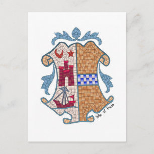 Escudo de postal de la Isla de Bute