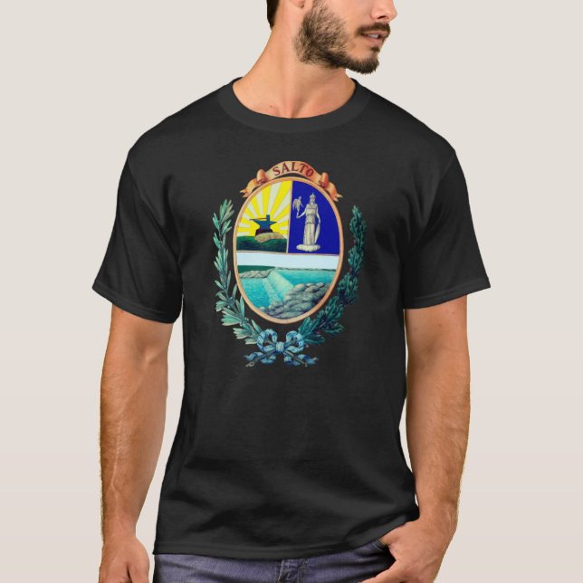 Escudo de Salto, camiseta uruguaya (Anverso)