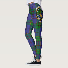 Escudo de Strachan de Escocia Mujeres Leggings