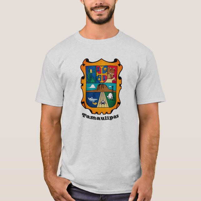 Escudo de Tamaulipas (estado), camiseta de México (Anverso)