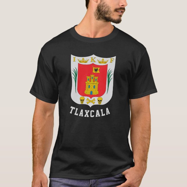 Escudo de Tlaxcala, camiseta de México (Anverso)